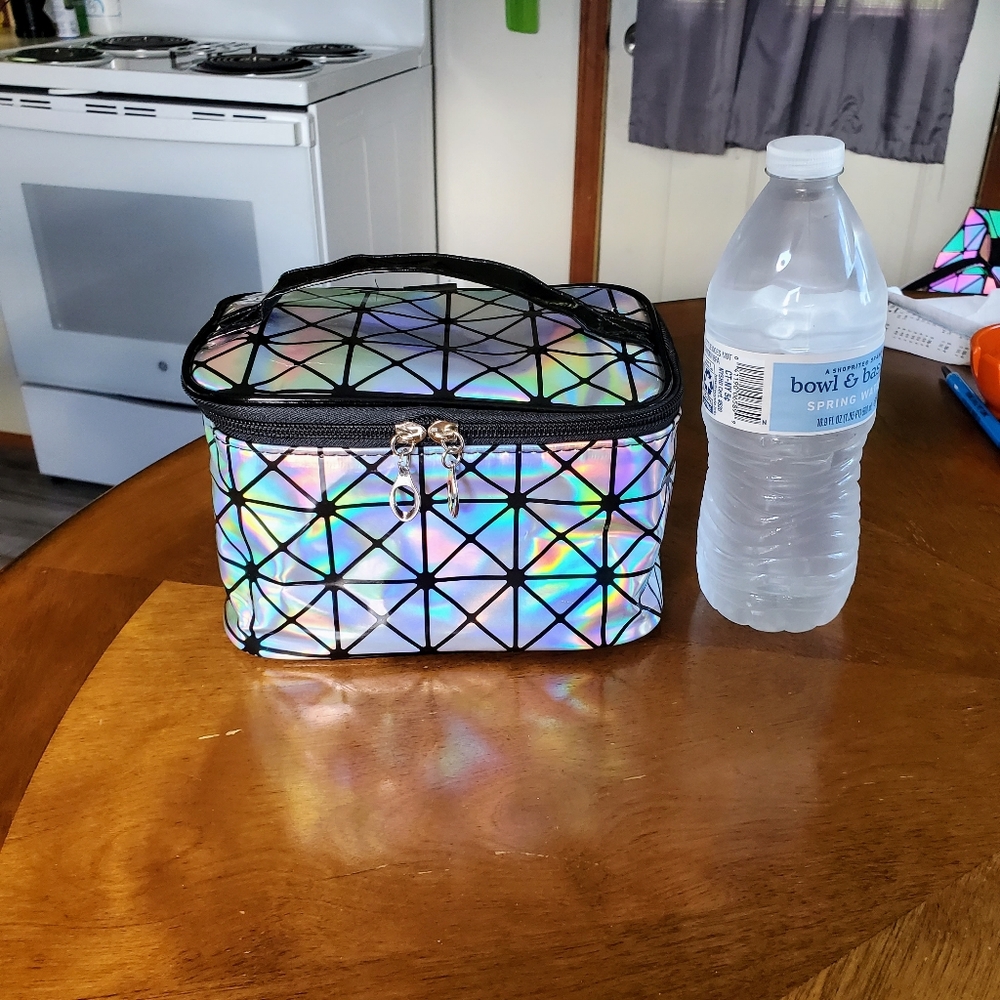 Irredecent makeup /accessory bag - Picture 6 of 9